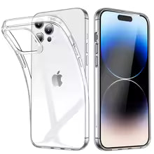iPhone 17 16対応 超薄型透明ケース  ソフトTPUシリコンバックカバー